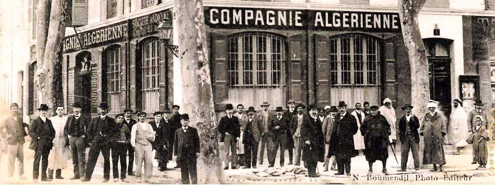 2718- Sidi-Bel-Abbes - Rue de Strasbourg - Compagnie algerienne2 - 1910.jpg